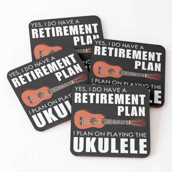 Item preview, Retirement Plan - Ukulele Uke Music Musician Gift  designed and sold by JodyLamp.