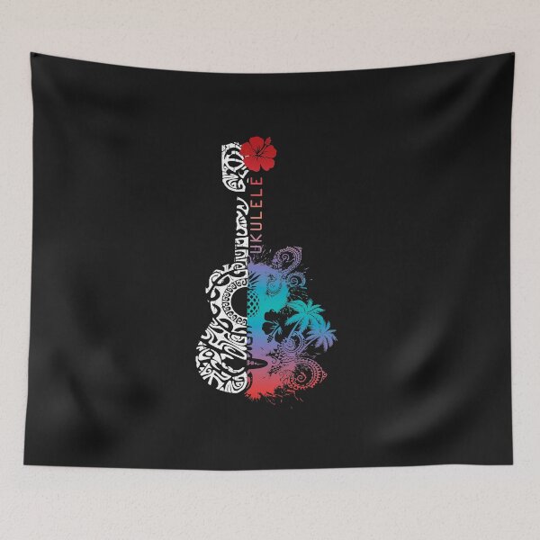 Item preview, TATTOO Tribal pattern UKULELE - Hawaii Music  designed and sold by JodyLamp.