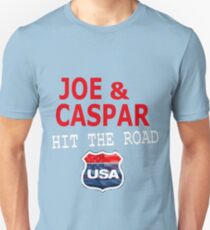 JOE AND CASPAR HIT THE ROAD USA Unisex T-Shirt