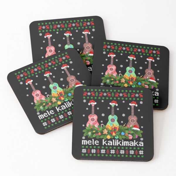 Item preview, Mele Kalikimaka Ukulele Guitar Gift Ugly Ukulele Christmas  designed and sold by JodyLamp.