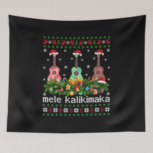 Item preview, Mele Kalikimaka Ukulele Guitar Gift Ugly Ukulele Christmas  designed and sold by JodyLamp.