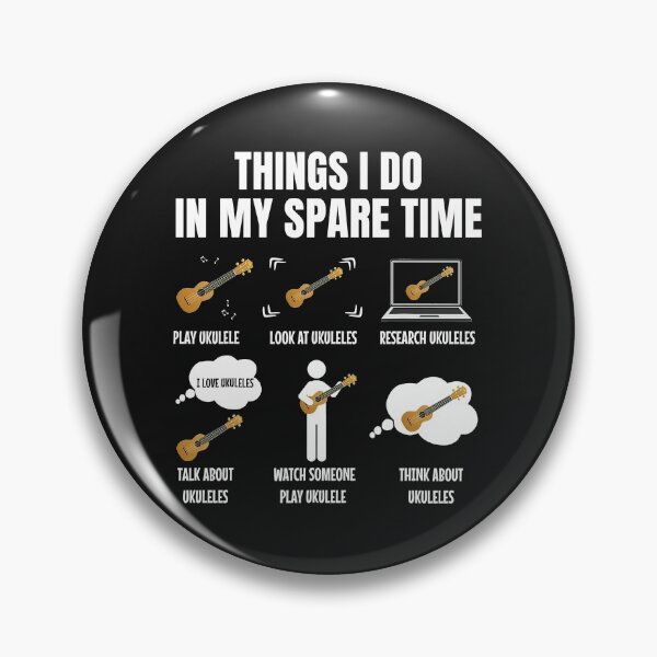 Item preview, Things I Do In My Spare Time Ukulele Player  designed and sold by JodyLamp.