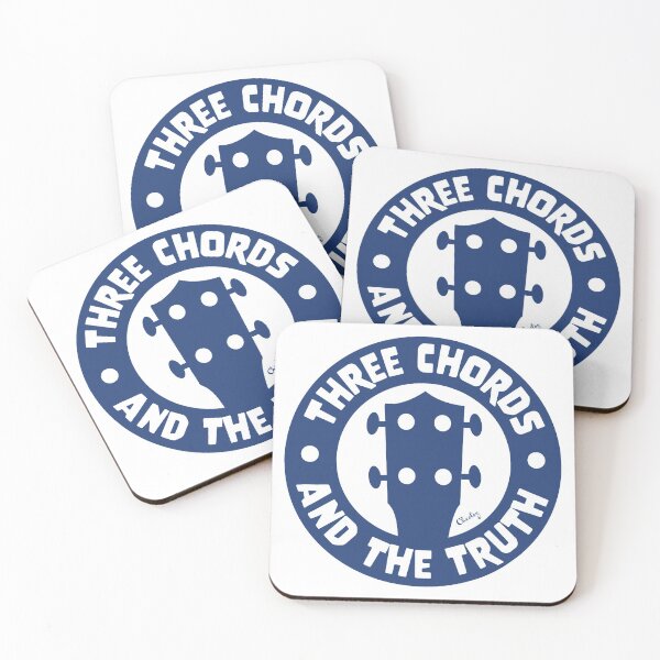 Item preview, Three Chords & The Truth  Gift For Ukulele  Guitar Player  designed and sold by JodyLamp.