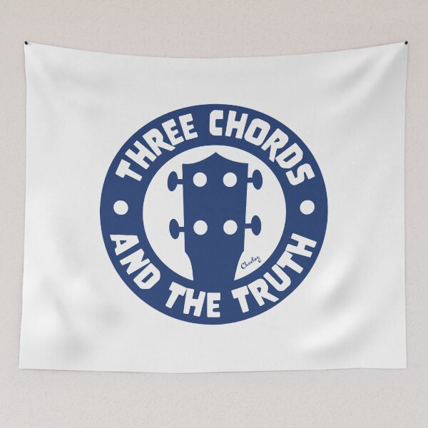 Item preview, Three Chords & The Truth  Gift For Ukulele  Guitar Player  designed and sold by JodyLamp.