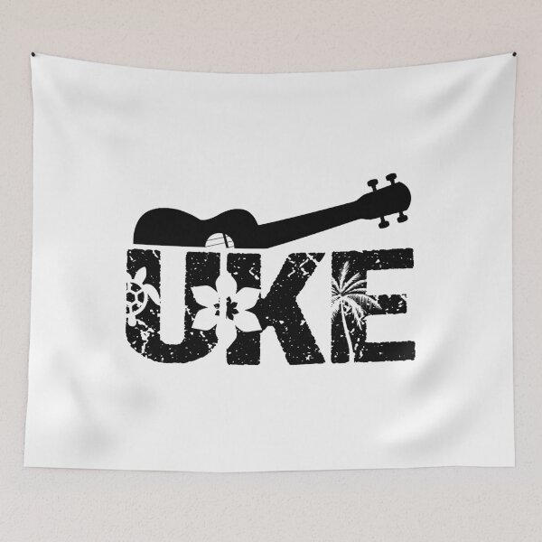 Item preview, Uke Hawaiian Ukulele Guitar Player Hawaii Music  designed and sold by JodyLamp.
