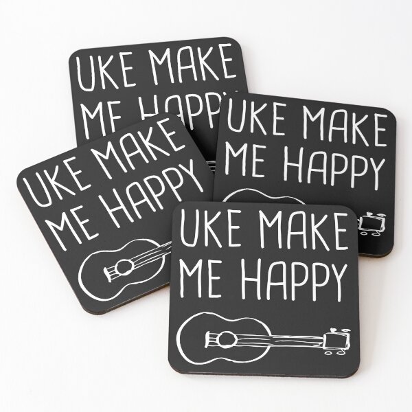 Item preview, Uke Make Me Happy  Ukulele  designed and sold by JodyLamp.