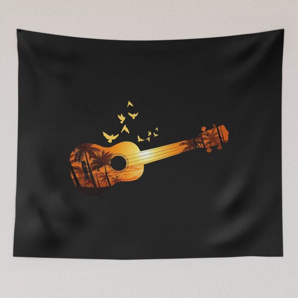 Item preview, Uke Ukulele Guitar - Musician Guitarist Ukulele  designed and sold by JodyLamp.