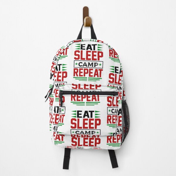 Item preview, Eat. Sleep. Camp. Repeat. (Light) designed and sold by the-krisney-way.