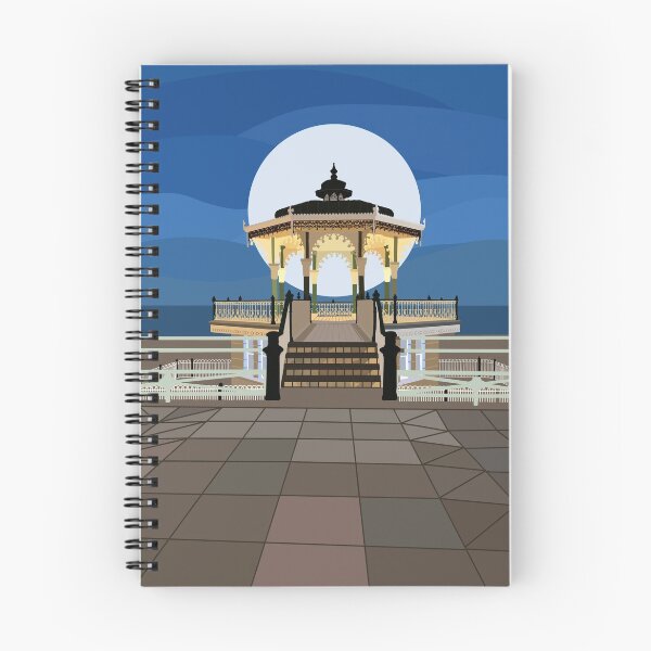 Item preview, Bandstand by Brighton Seafront at Night designed and sold by Twist and Shout.