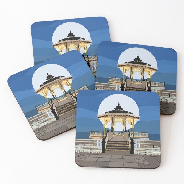 Item preview, Bandstand by Brighton Seafront at Night designed and sold by Twist and Shout.