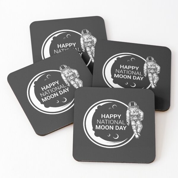 Item preview, Happy National Moon Day designed and sold by Dreaming-Anmi.