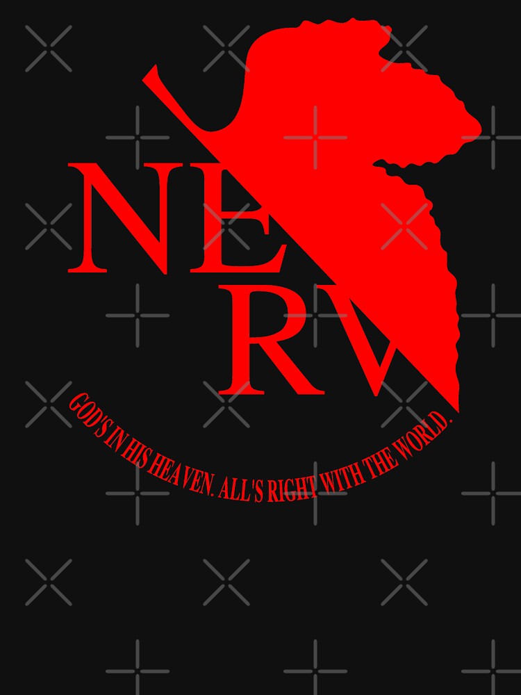 Nerv Logo, Neon Genesis Evangelion by imposibear