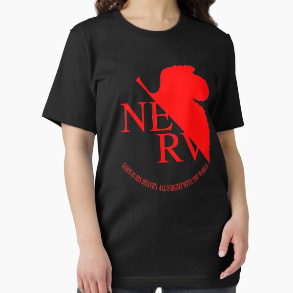 Vista previa del artículo con la obra «Logotipo de Nerv, Neon Genesis Evangelion», diseñado y vendido por imposibear.