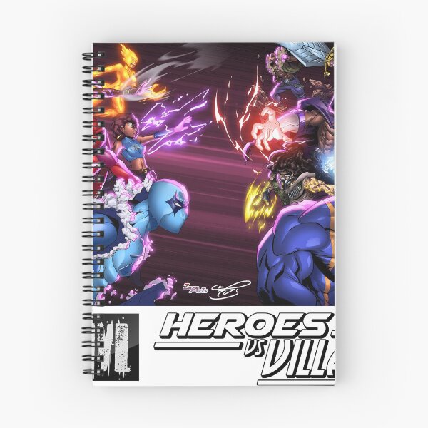 Item preview, Mindless vs TDJ comics Heroes vs Villains designed and sold by Mindlessdesigns.