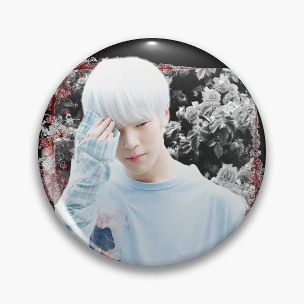 Item preview, Lee Minhyuk MONSTA X Minhyuk Korean Kpop Floral Design designed and sold by Piosenka Art.