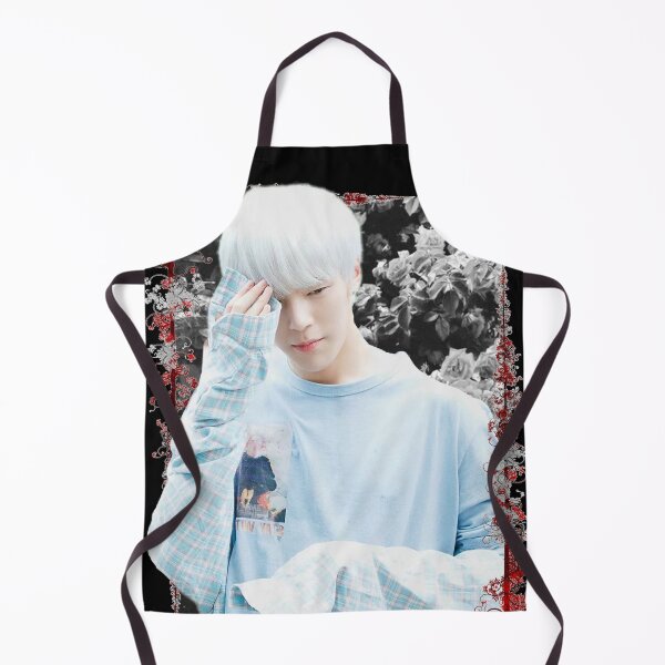 Item preview, Lee Minhyuk MONSTA X Minhyuk Korean Kpop Floral Design designed and sold by Piosenka Art.