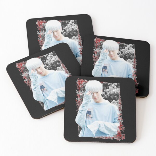 Item preview, Lee Minhyuk MONSTA X Minhyuk Korean Kpop Floral Design designed and sold by Piosenka Art.