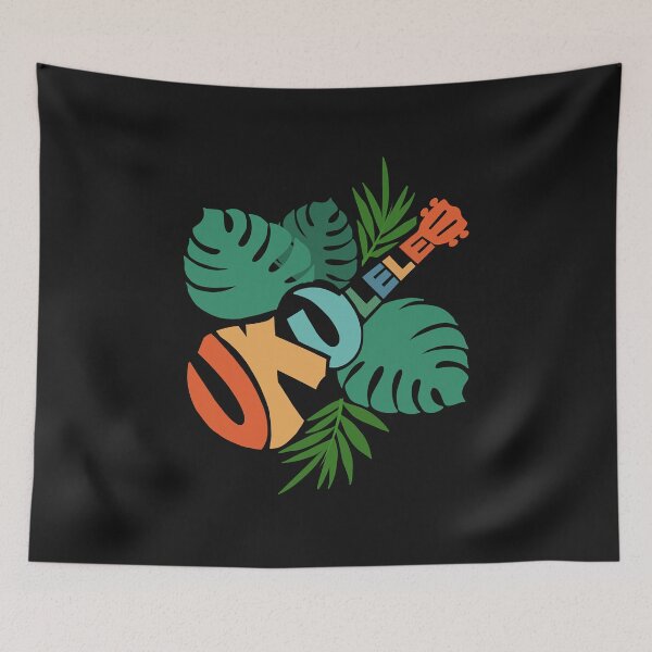 Item preview, Ukulele Hawaii Tropical Music Gift Ukulele Player  designed and sold by JodyLamp.