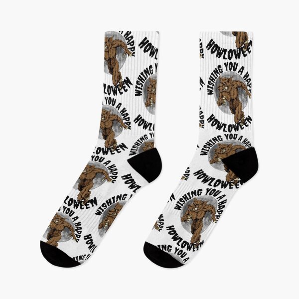Item preview, WISHING YOU A, HAPPY HOWLOWEEN, WOLF MEME, WEREWOLF, designed and sold by R B Chrystal.