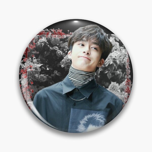 Item preview, Chae Hyungwon MONSTA X Hyungwon Korean Kpop Floral Design designed and sold by Piosenka Art.
