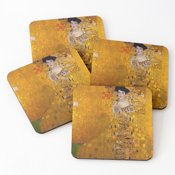 Item preview, GUSTAV KLIMT -  Portrait of Adele Bloch-Bauer I Original HD Gustav Klimt Art Print designed and sold by Go Logo Designs.