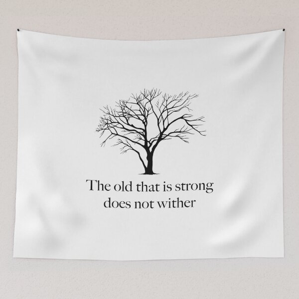 Item preview, The old that is strong does not wither designed and sold by KittyCat08.