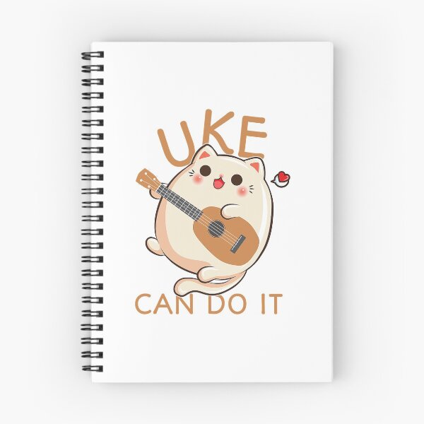 Item preview, Ukulele print Funny Uke Can Do It Cat Playing product Gift  designed and sold by JodyLamp.