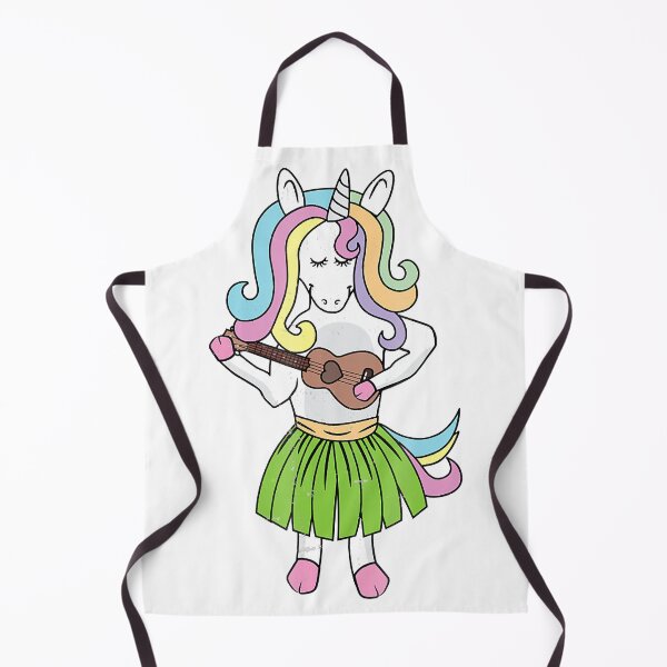 Item preview, Unicorn Playing Ukulele - Cute Hawaiian Unicorn designed and sold by JodyLamp.