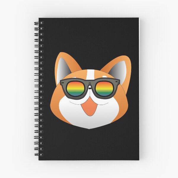 Item preview, Gafas de arcoíris Shiba Inu Gay Pride designed and sold by GBB1995.