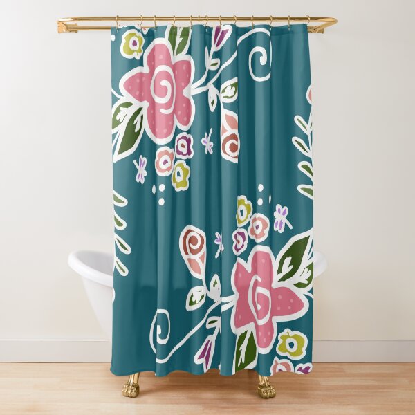 Item preview, hand drawn floral design  designed and sold by Lisa Casineau.