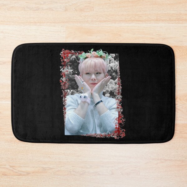 Item preview, Yoo Kihyun MONSTA X Kihyun Korean Kpop Floral Design designed and sold by Piosenka Art.