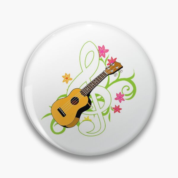 Item preview, Womens Ukulele Hawaii Tropical Music Note Gift Ukulele Player designed and sold by JodyLamp.