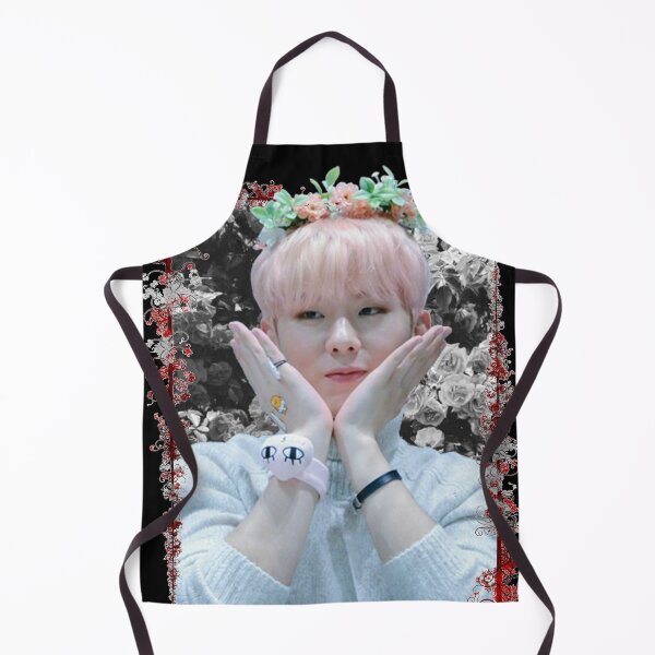 Item preview, Yoo Kihyun MONSTA X Kihyun Korean Kpop Floral Design designed and sold by Piosenka Art.
