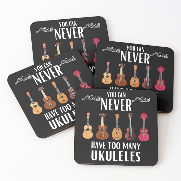 Item preview, You Can Never Have Too Many Ukuleles - Funny Ukulele  designed and sold by JodyLamp.