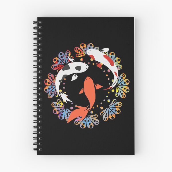 Aperçu de l'œuvre Illustration de poissons koi mandala créée et vendue par springflow.