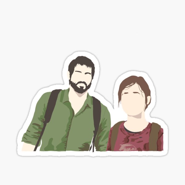Aperçu de l'œuvre Joël et Ellie créée et vendue par LunaAndRosa.