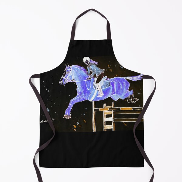 Item preview, Purple show jumping girl and pony designed and sold by horseaddicted.