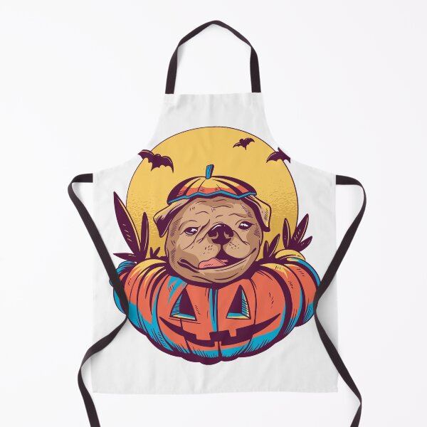 Item preview, Pug Halloween sunset bitbull designed and sold by TRIBExSPACE.