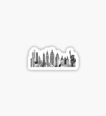 NYC Skyline Sticker