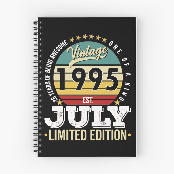 Item preview, 26 Years Of Being Awesome - One Of A Kind Limited Edition - 1995 Vintage 26s Retro, Classic, Cool, July Birthday.  designed and sold by ALITOPRINCE.