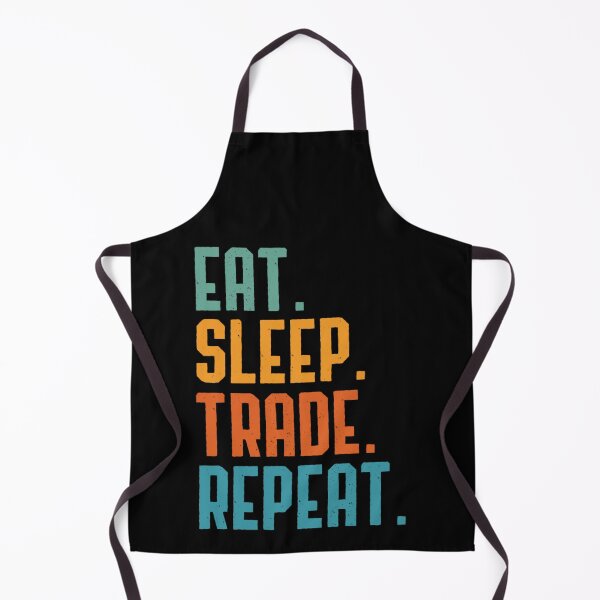 Item preview, Eat Sleep Trade Repeat - Funny Trader designed and sold by Betadesign77.