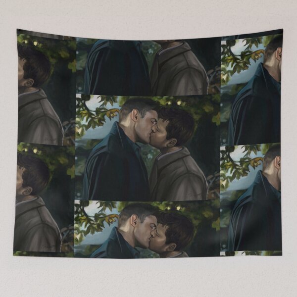 Item preview, Destiel Kiss in The Wind designed and sold by Scarlett Dixon.