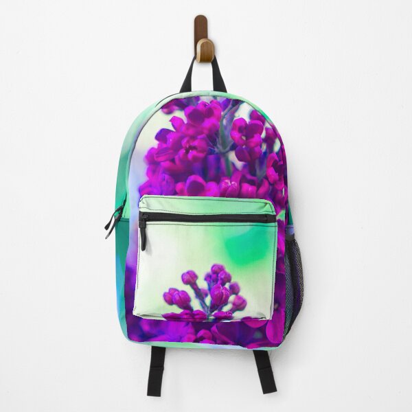 Item preview, vibrant purple dainty flowers with soft background designed and sold by no-photo.