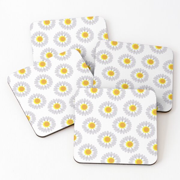 Item preview, Flower Pattern white color #pattern Sticker designed and sold by thecolorarts.