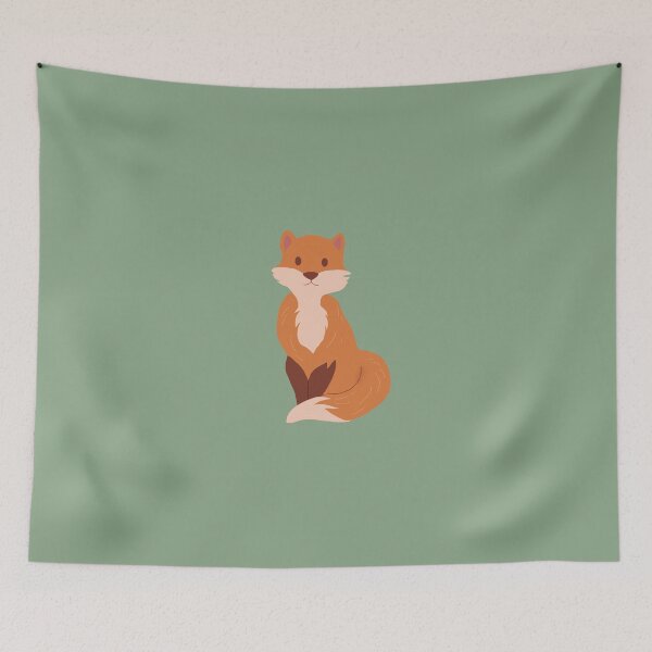 Item preview, Lindo pequeño zorro del bosque - Redfox designed and sold by JulieSouster.