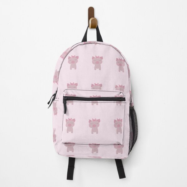 Item preview, Pink bow piggy cartoon designed and sold by de-creartique.