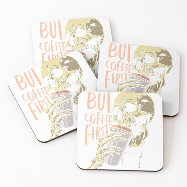 Item preview, Coffee Skull , But coffee first , Low Battery Need cup of Coffee designed and sold by TRIBExSPACE.