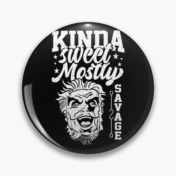 Item preview, Kinda Sweet Mostly Savage designed and sold by RokomariFabric.