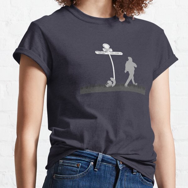 Hadrian's Wall walking challenge Classic T-Shirt