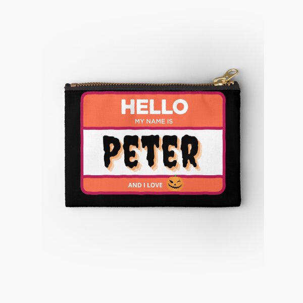 Item preview, Hello my name is Peter, I love Pumpkin, Peter Peter Pumpkin Eater, Scary Looking Halloween Fonts designed and sold by subtleday.